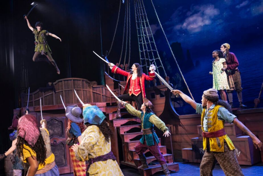 Venture back to Neverland as OKC Broadway presents Peter Pan this week at Civic Center Music Hall in Oklahoma City. Photo courtesy OKC Broadway