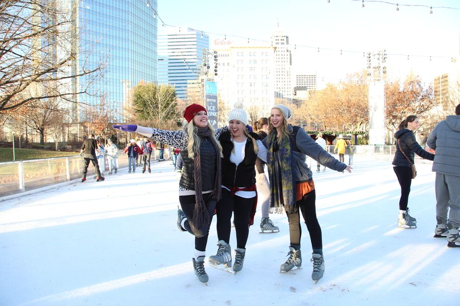 It must be getting close to the holiday season, because the Devon Ice Rink in downtown Oklahoma City is opening for the season this week. Photo by Lori Duckworth / Oklahoma Tourism