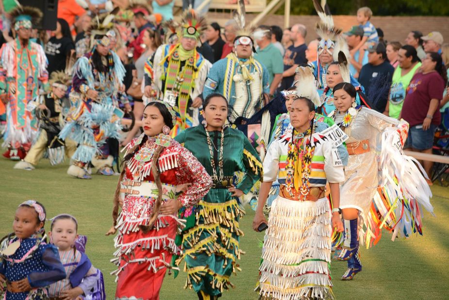 Dancers take part in the Intertribal Pow-wow during last year's Cherokee National Holiday. Photo provided by the Cherokee Nation.