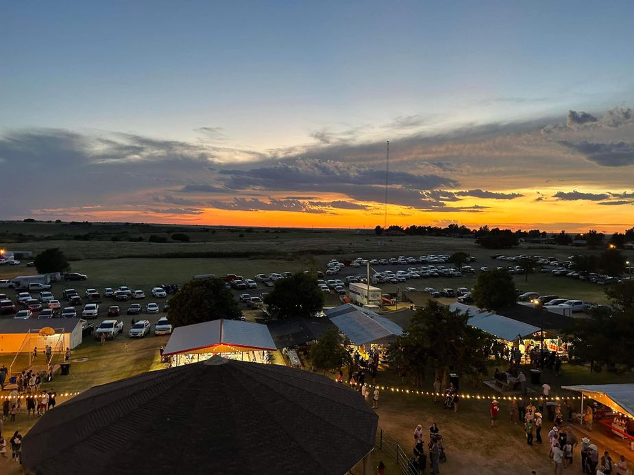 See Oklahoma as the birds do from atop the Ferris wheel at the Mountain View Free Fair. Photo courtesy Tim Greene / Mountain View Free Fair