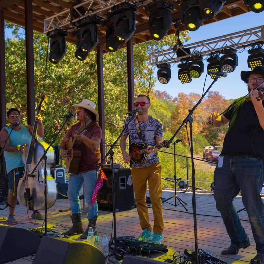 The Bottom of the Barrel Band is one of several acts set to take the Main Stage at Medicine Park's Parkstomp festival. Photo courtesy Bottom of the Barrel Band