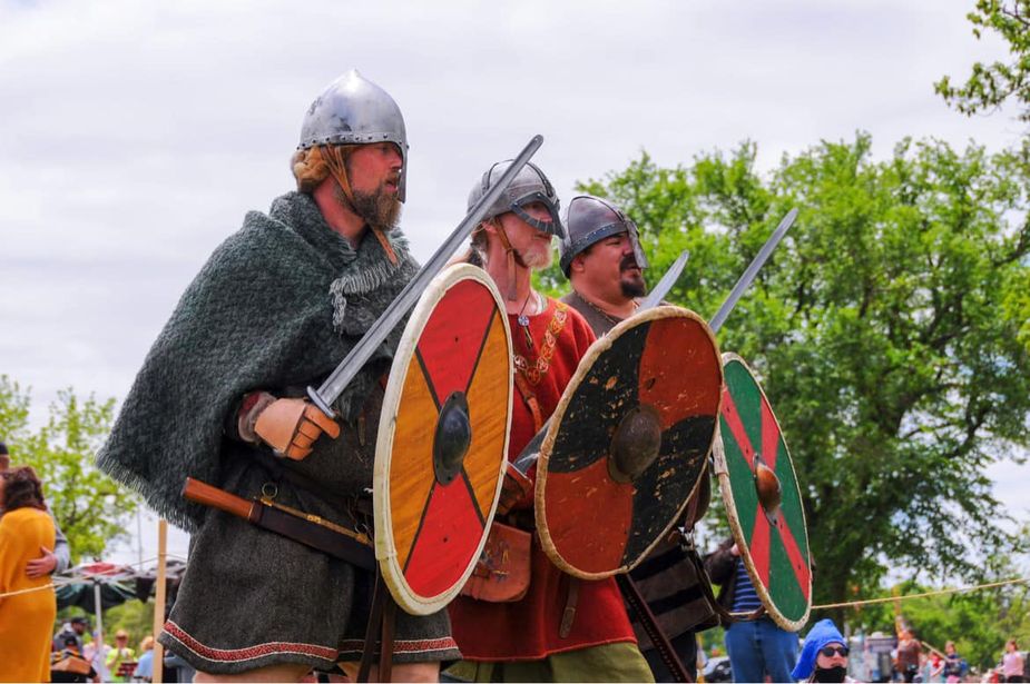 Swords, chain mail, capes, and more will be the fashion of choice for many during the Guthrie Renaissance and Fantasy Festival. Photo courtesy Guthrie Renaissance and Fantasy Festival