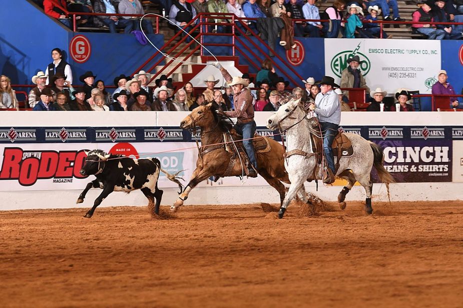 Championship level riding and roping will be on display at Tulsa's Expo Square. Photo courtesy American Finals Rodeo