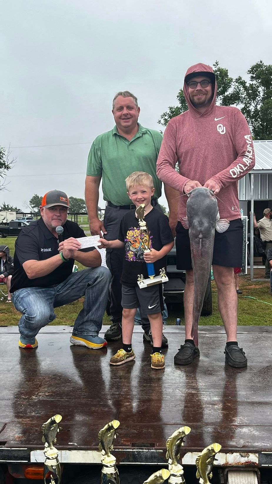 One of the state's biggest annual fishing tournaments, the Canton Lake Walleye Rodeo, returns this week with plenty of opportunities to win. Photo courtesy Canton Lake Walleye Rodeo
