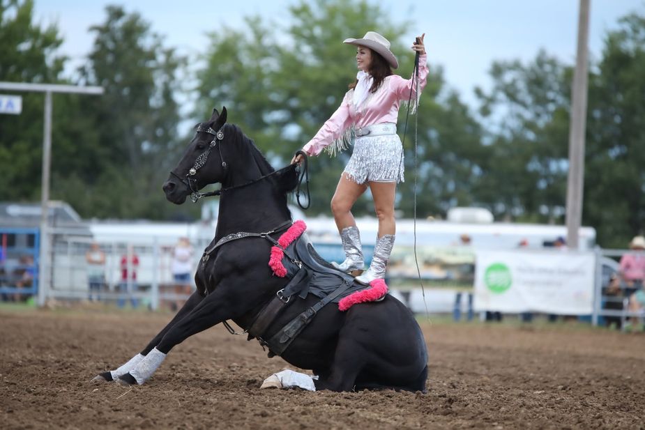It's a great time to visit Henryetta! The Jim Shoulders Living Legends Rodeo returns to Historic Nichols Park September 5-6 while the Henryetta Labor Day Celebration brings a carnival atmosphere to downtown. Photo courtesy Jim Shoulders Living Legends Rodeo