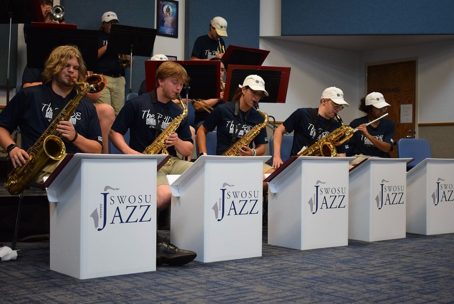 See the SWOSU Jazz Orchestra perform alongside headliners Andy Martin and the Stockton Helbing Trio during the SWOSU Jazz Festival this Thursday and Friday. Photo courtesy SWOSU Jazz Festival