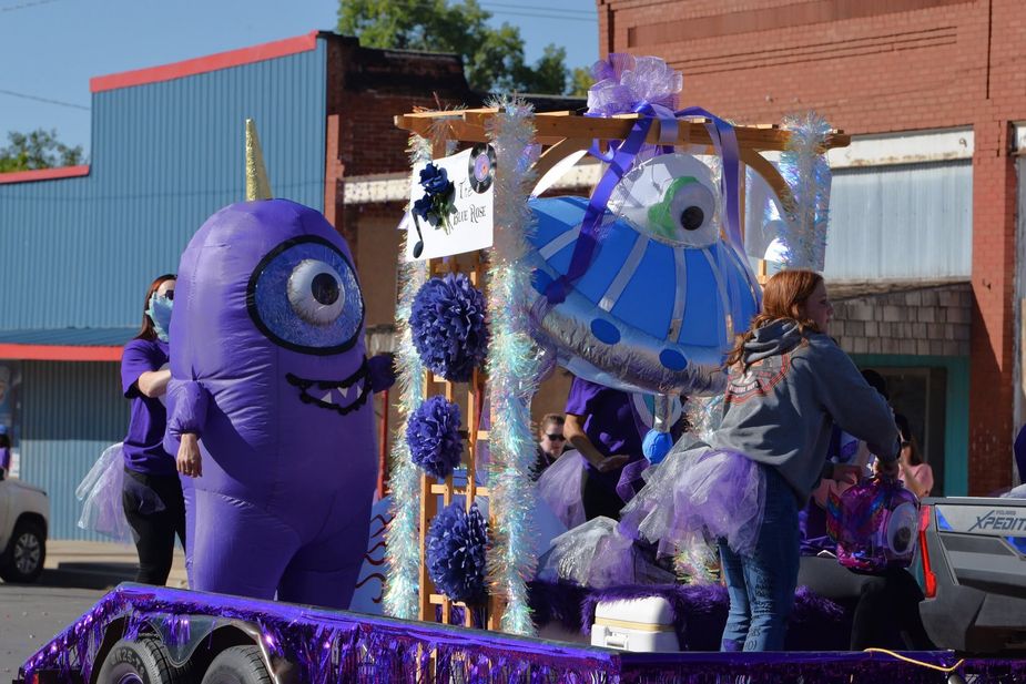 Pay tribute to Sheb Wooley, and his timeless novelty song, in his hometown of Erick during the Purple People Eater Fest. Photo courtesy Purple People Eater Fest