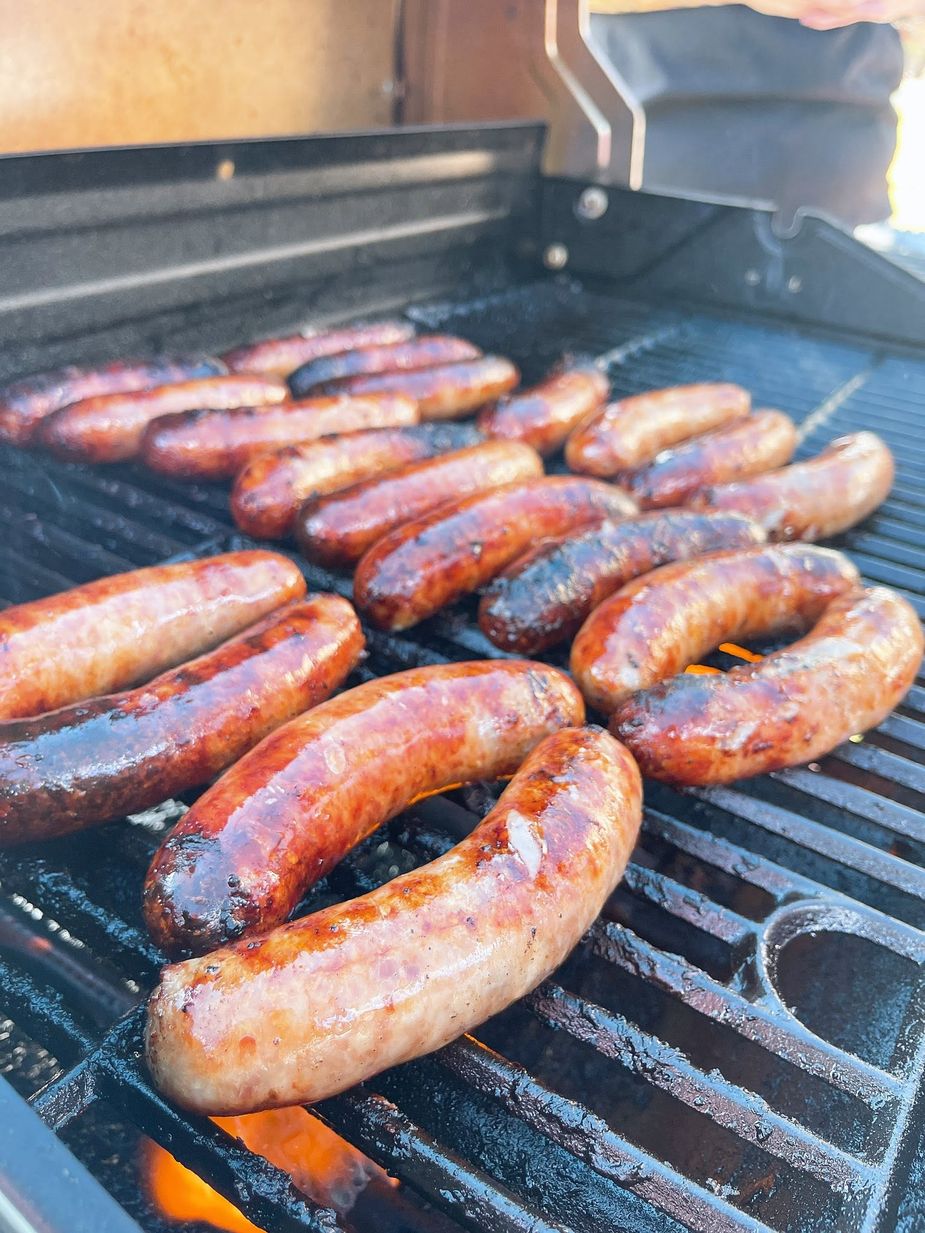 The bratwurst will be plentiful at Vinita's Oktoberfest, but fare from some other international cuisines will be available to enjoy in the biergarten. Photo courtesy Holy Ghost Catholic Church