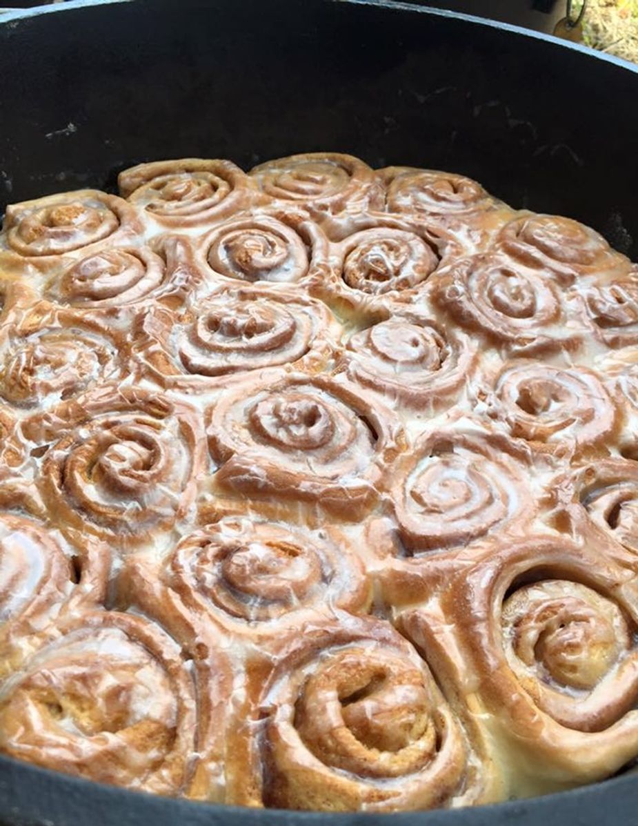 Learn the art of Dutch oven cooking and enjoy the delicious results during the Dutch Oven Gathering at Fort Towson Historic Site. Photo courtesy Fort Towson Historic Site