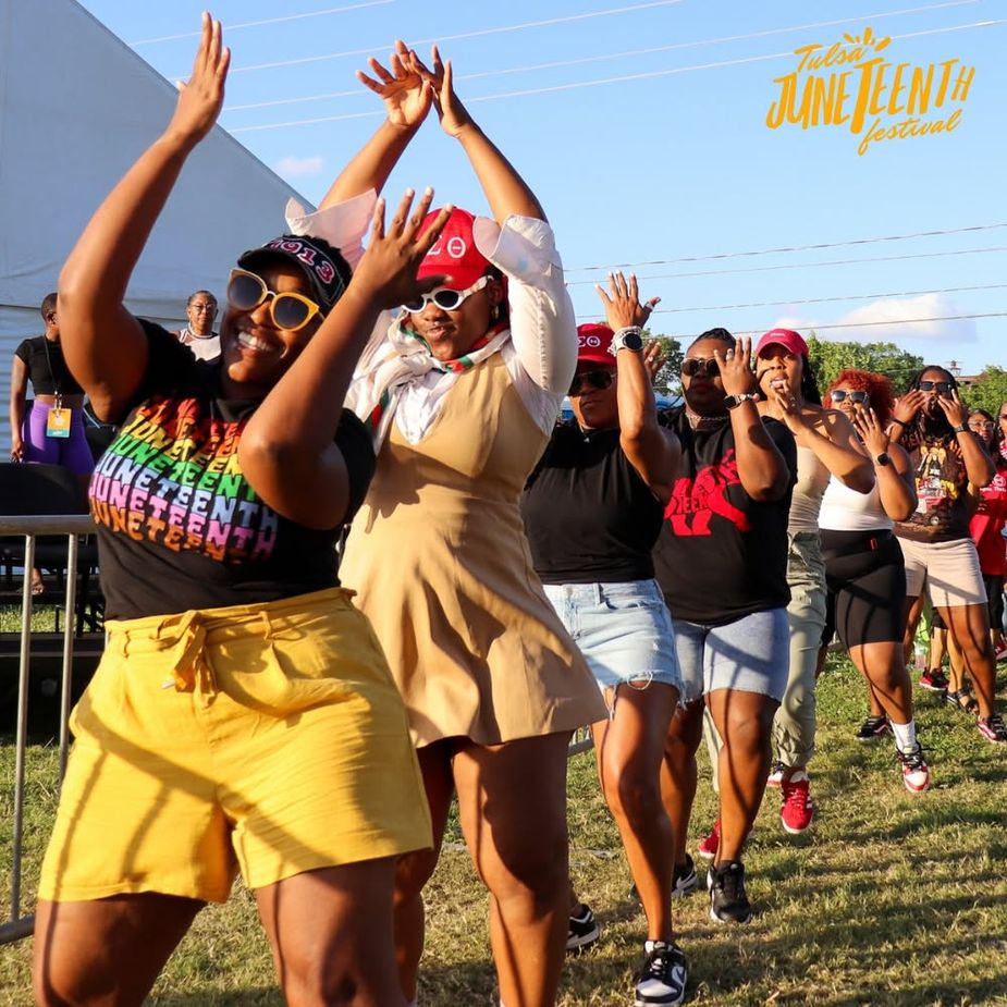 The Tulsa Juneteenth Festival is one of the best ways to celebrate our newest federal holiday. Held in the historic Greenwood District, enjoy cultural programming, local vendors, family activities, live music, and more. Photo courtesy Tulsa Juneteenth Festival