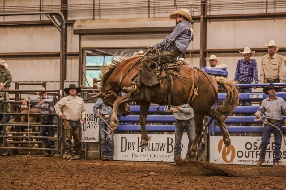 Celebrate the legacy of Academy Award-winning Western actor Ben Johnson at Ben Johnson Days June 18-21 in Pawhuska, which includes a ranch rodeo and community events. Photo courtesy Ben Johnson Days