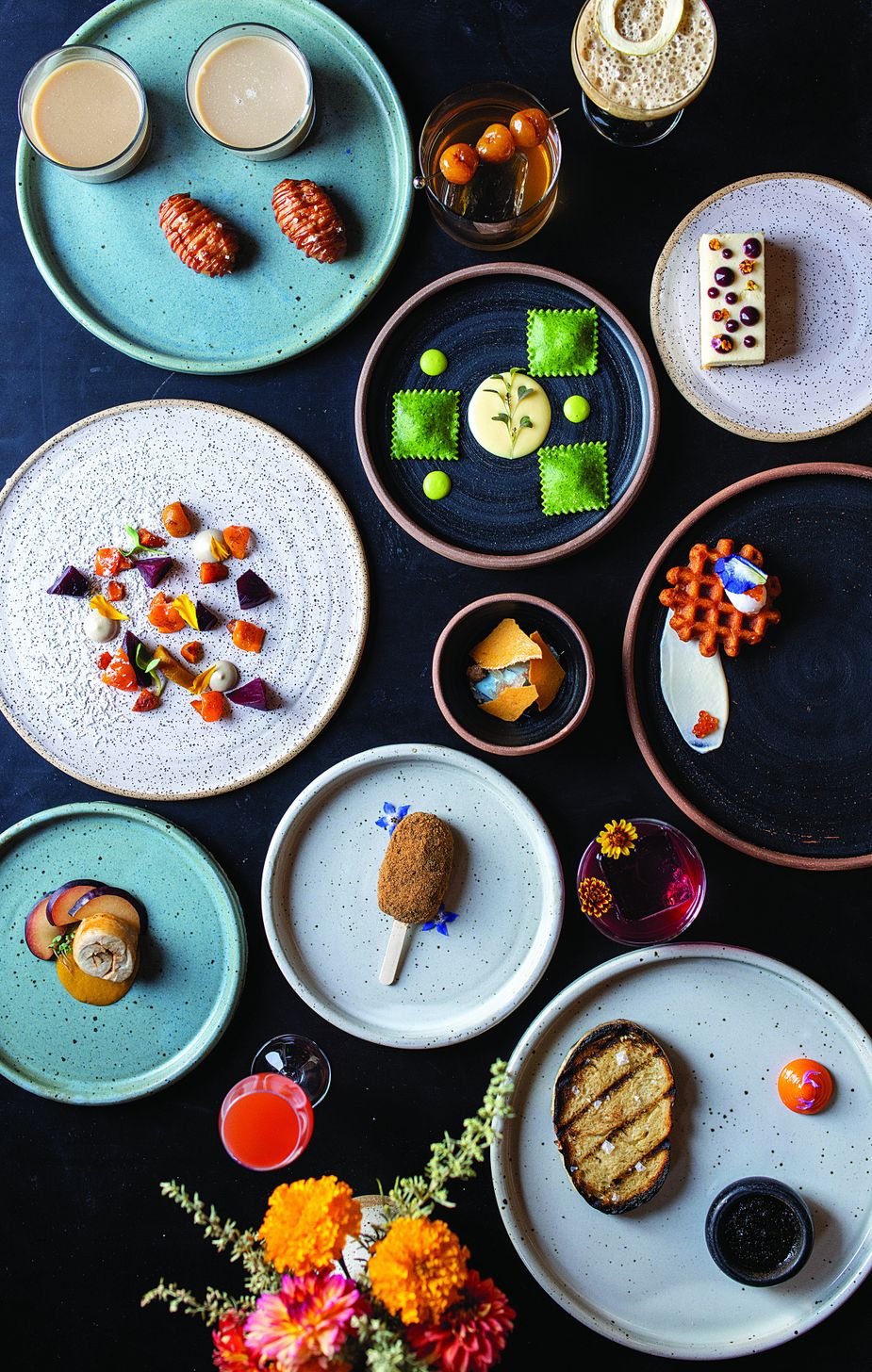 Named America’s Best New Restaurant by Bon Appétit in 2018, Nonesuch in Oklahoma City is a multi-course culinary adventure for those who like to push the bounds of gastronomy. Photo by Rachel Maucieri