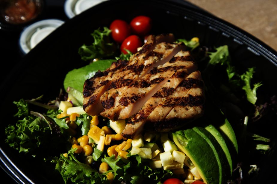 The Aaimpa' Café at the Chickasaw Cultural Center in Sulphur serves a Three Sisters Salad, pictured. Beans, squash, and corn will take center stage during the Three Sisters Celebration this week at the center. Photo by Megan Rossman