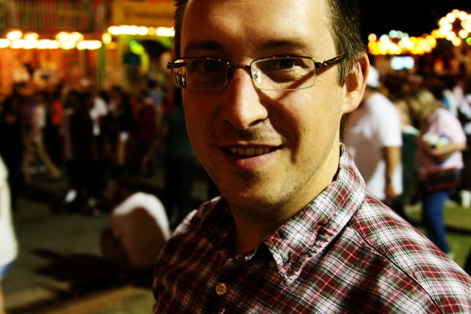 30-year-old Nathan at the Oklahoma State Fair. Photo by Greg Elwell