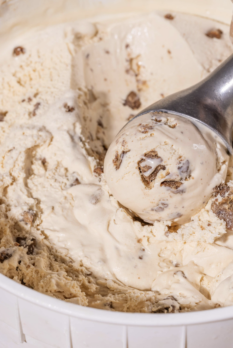Big Dipper Creamery has three location in the Tulsa area to find the extremely indulgent Cookie Butter Cookie Dough ice cream. Photo courtesy Big Dipper Creamery