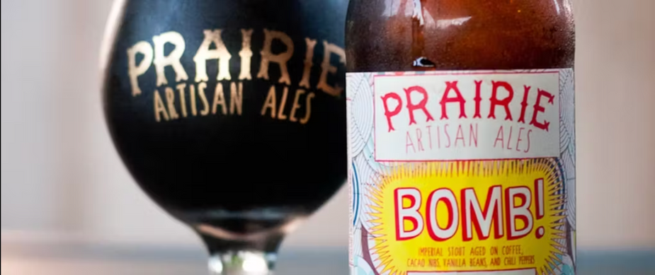 PRAIRIE BOMB. Photo courtesy Prairie Artisan Ales