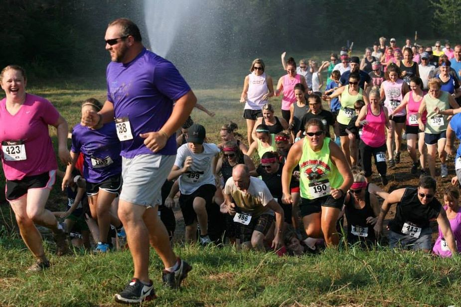 Bring wet wipes, because Poteau's Brave the Mud Run won't leave anyone spick or span. Photo courtesy Brave the Mud Run