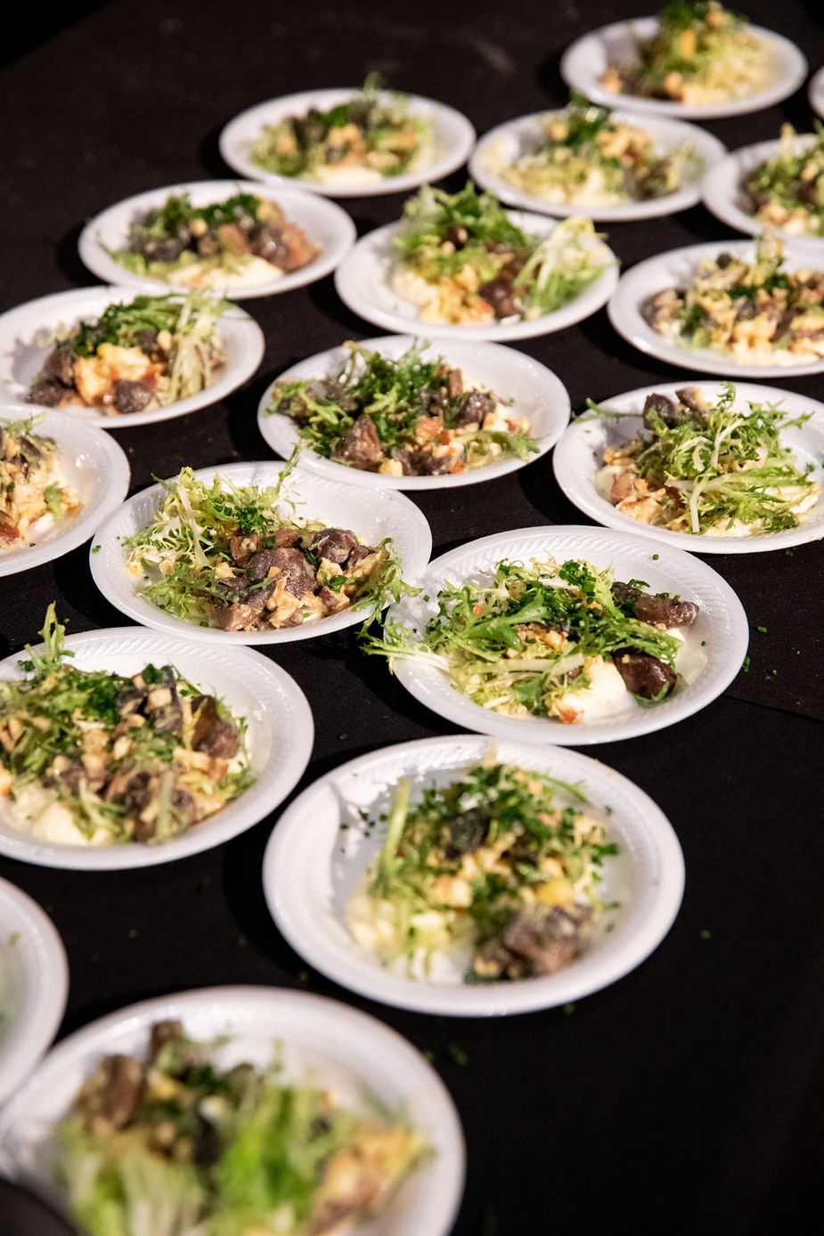 Plates of tasty eggs at the 2020 Omelette Party at the Oklahoma City Museum of Art. This year's event is fully virtual. Photo courtesy OKCMOA