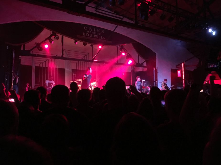 Fitz and the Tantrums at Cain's Ballroom, July 2016. Photo by Nathan Gunter