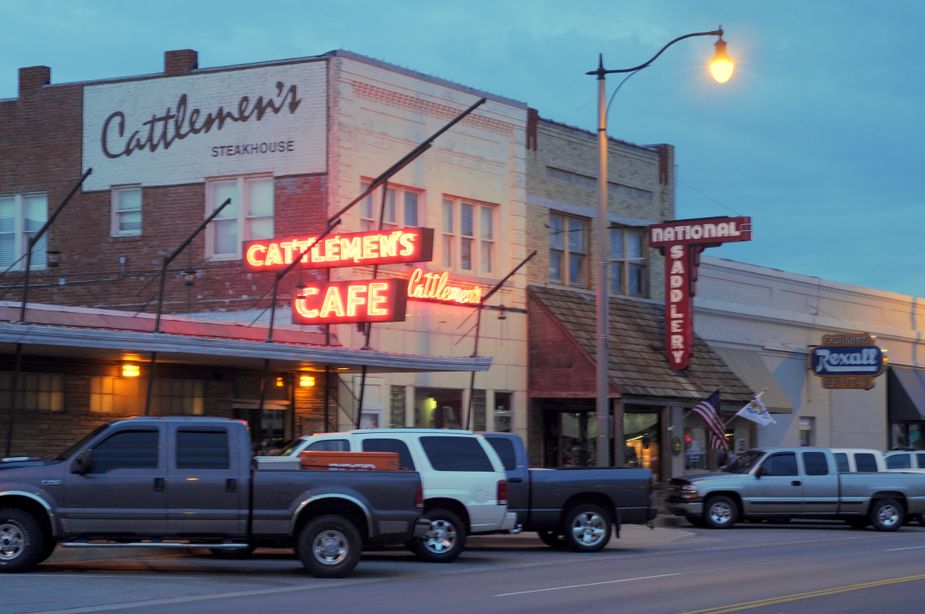 Cattlemen's Steakhouse in Oklahoma City. Photo by Jim Argo