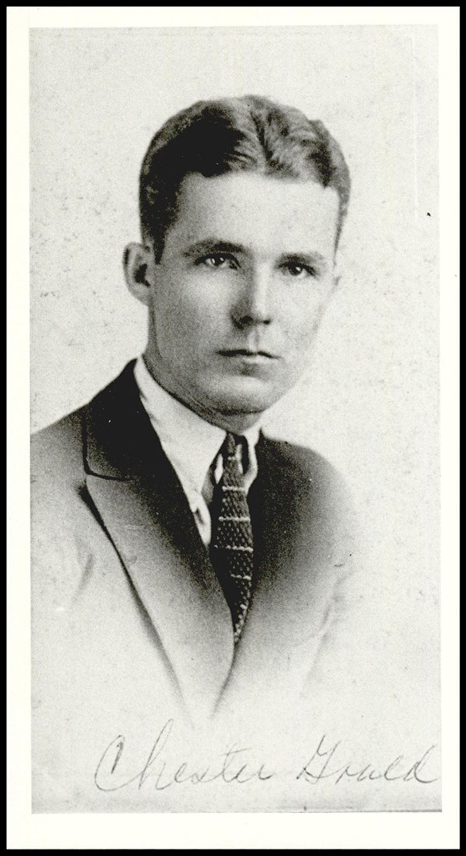 Gould created comics for several publications in his youth. Photo courtesy Oklahoma Historical Society