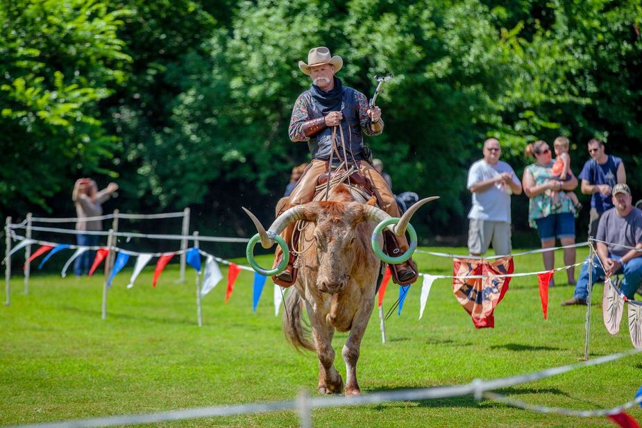 The west is wild again during Yukon's Chisholm Trail Festival. Photo courtesy the City of Yukon