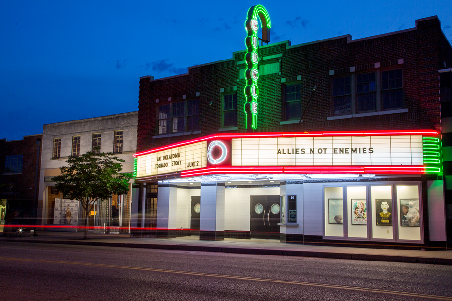 Tulsa's champion of independent films, Circle Cinema hosts the Oklahoma Jewish Film Festival this week. Photo by Lori Duckworth