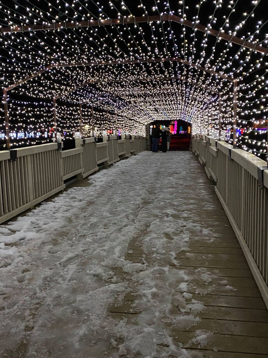 Enjoy 2 million lights without paying any electric bills at this year's Crystal Christmas in Woodward. Photo courtesy Crystal Christmas