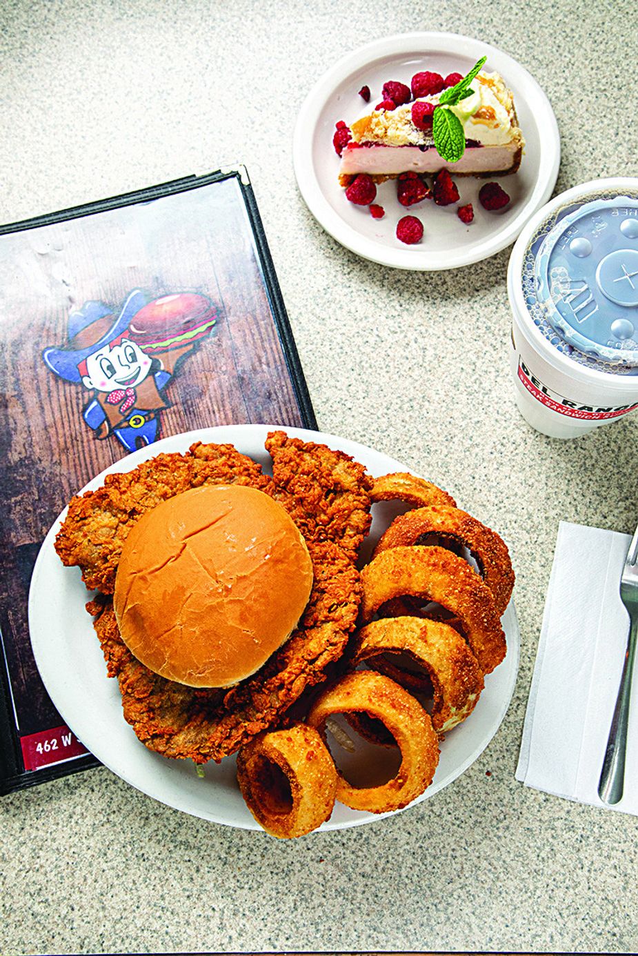 The legendary Steak Sandwich Surpreme has been Del Rancho’s most popular menu item for decades.