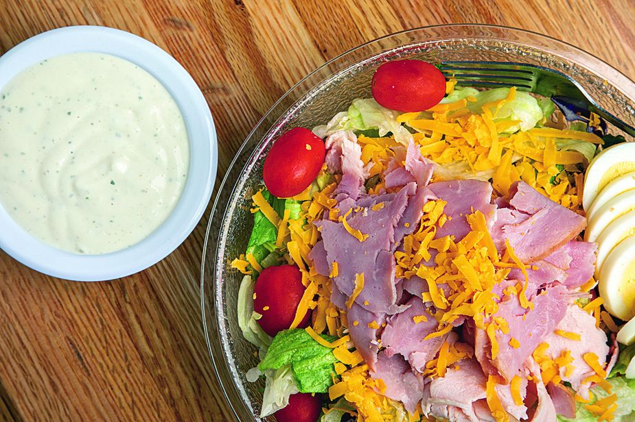 The sandwiches are king at Del Rancho, but don’t overlook the Chef Salad.