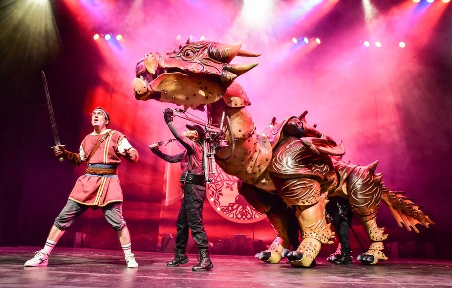 The crowd won't be the only thing roaring during "Dragons and Mythical Beasts" at the Civic Center in Oklahoma City. Photo by Robert Day