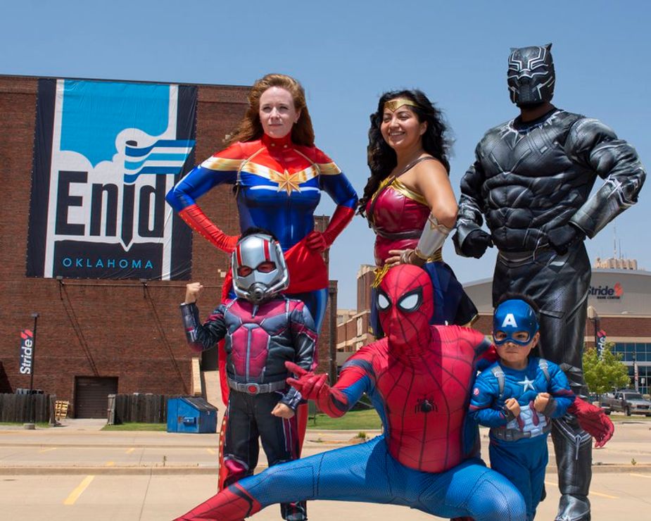 Meet colorful characters and immerse yourself in fantastic fun at the Enid Comic Con. Photo courtesy Enid Comic Con
