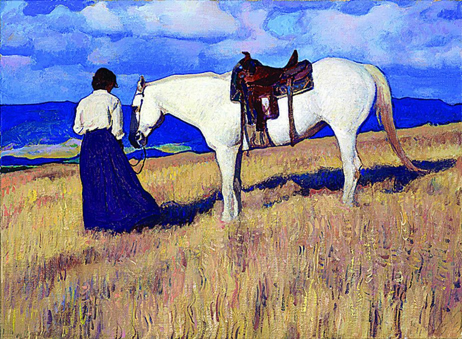 Glenn Dean, "Afternoon Sun," oil