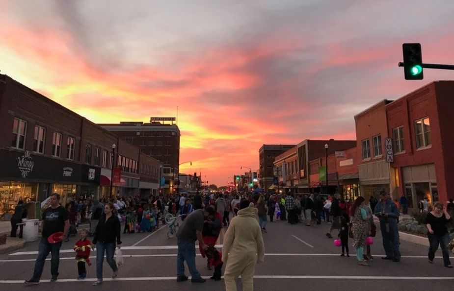 For a Halloween that's more fun than frightening, head to Ponca City for Goblins on Grand. Photo courtesy Ponca City Main Street