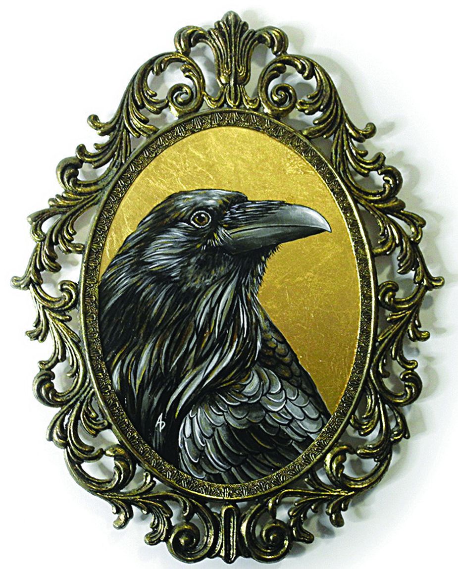 "Gold Raven" by Ashley Dietrich