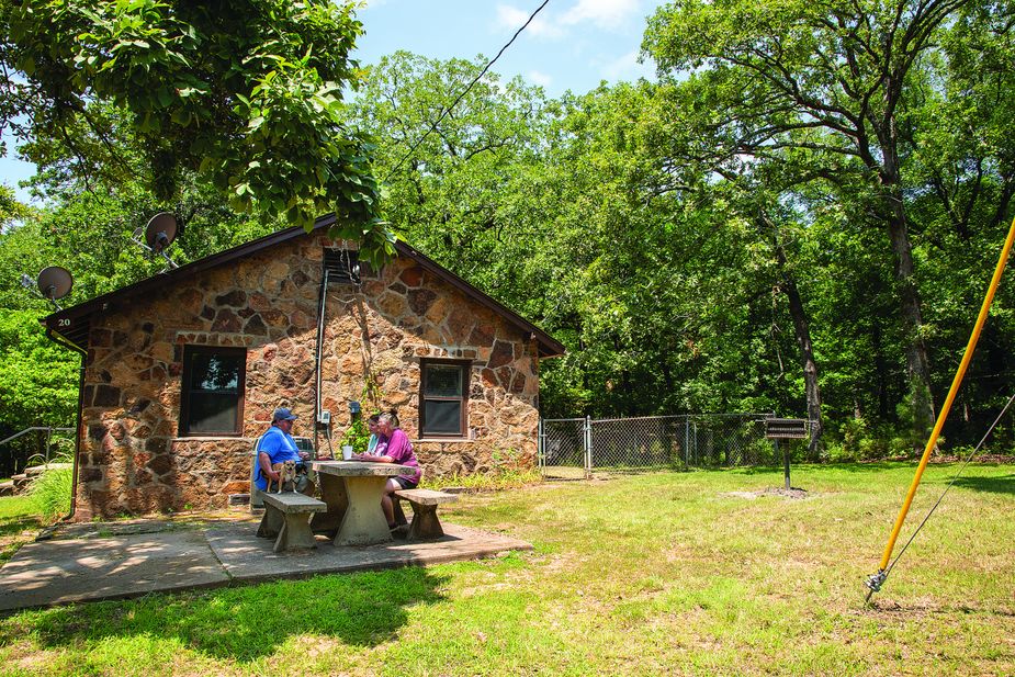 Inside and out, Greenleaf State Park in Braggs is a great place for pets and people. Photo by Lori Duckworth