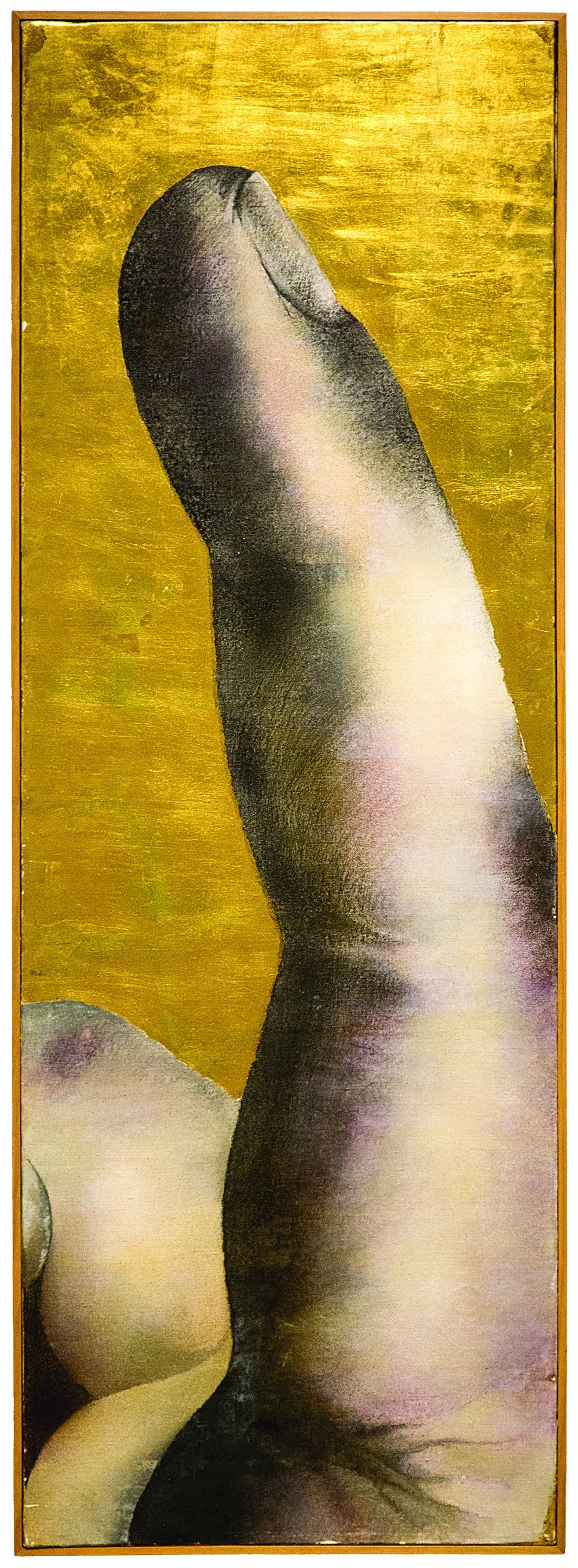 Harold first exhibited Finger of God in Venice in 1962. Though not currently on display, the painting now resides in the Oklahoma City Museum of Art's permanent collection. Photo by Lori Duckworth 
