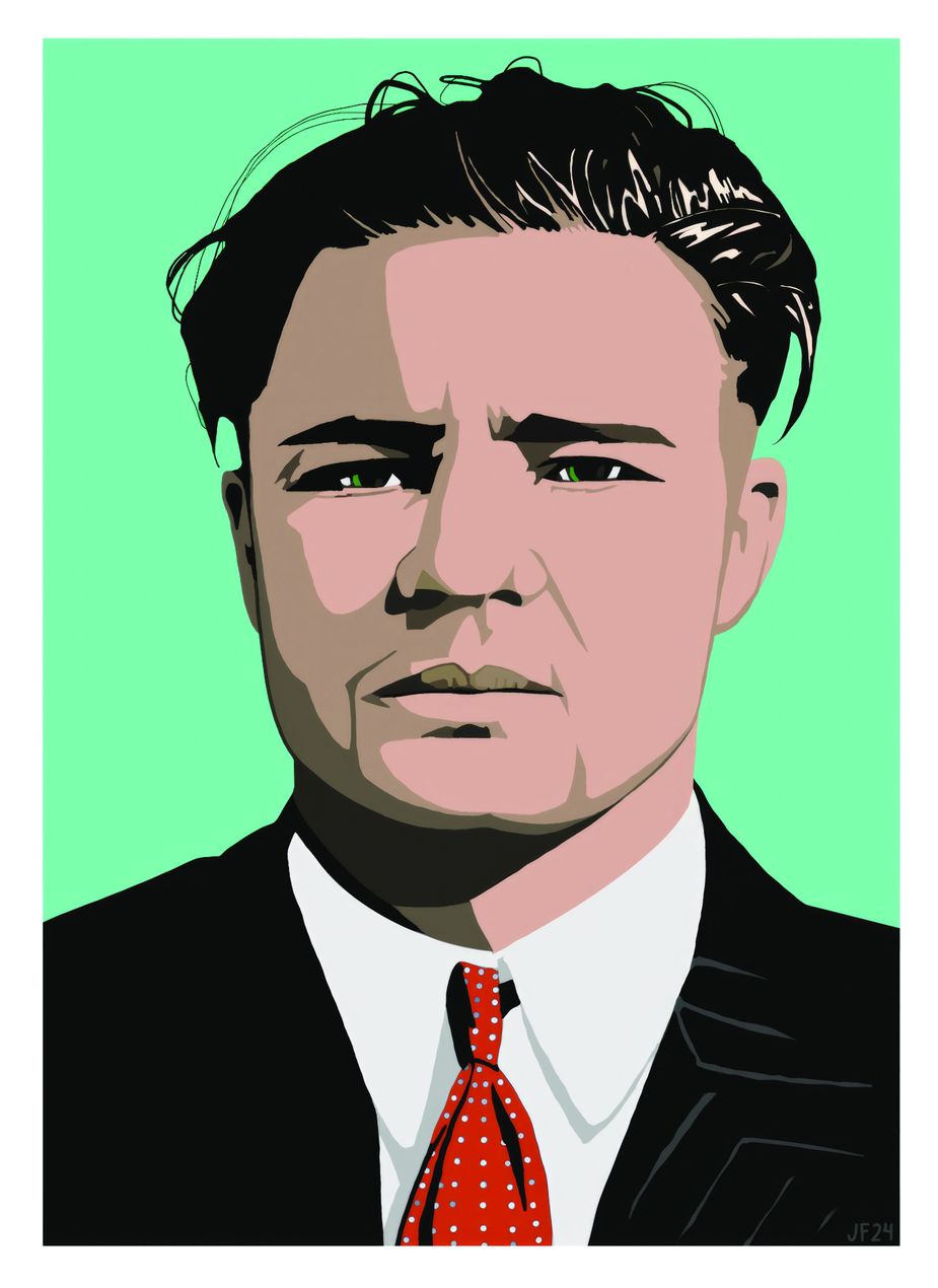 Pretty Boy Floyd portrait by Jack Fowler