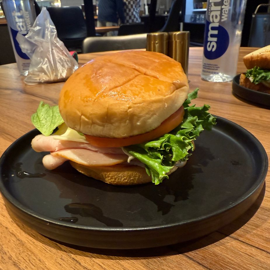 The Mathis Special—a turkey and Swiss sandwich—at Thirty Four Bar & Bistro. Photo by Karlie Ybarra