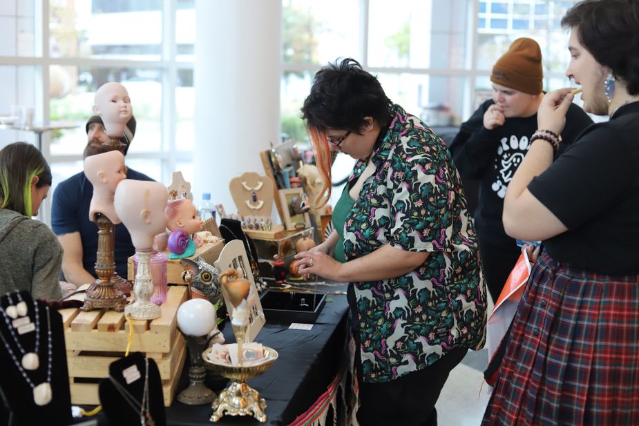 Activities at Paranormal Fest in downtown Oklahoma City range from serious discussions of what lies beyond to escape rooms and family-friendly crafts. Photo courtesy Zoe Elrod / Metropolitan Library System