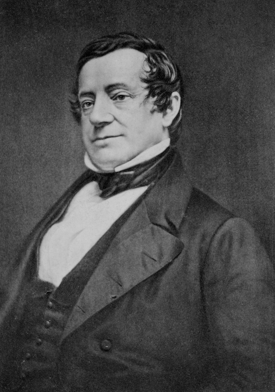 Author Washington Irving is revered in one northeast Oklahoma city. Copy daguerreotype by Mathew Brady, reverse of original by John Plumbe. - This image is available from the United States Library of Congress's Prints and Photographs division under the digital ID cph.3c10044.