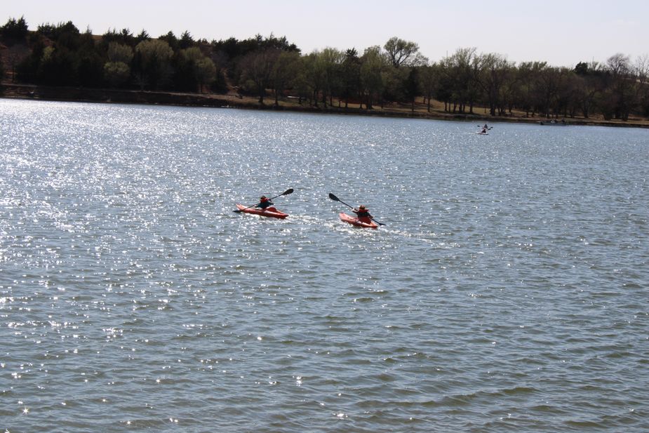 Kayaks and canoes are available for rent March through October. Photo by Kiersten Stone