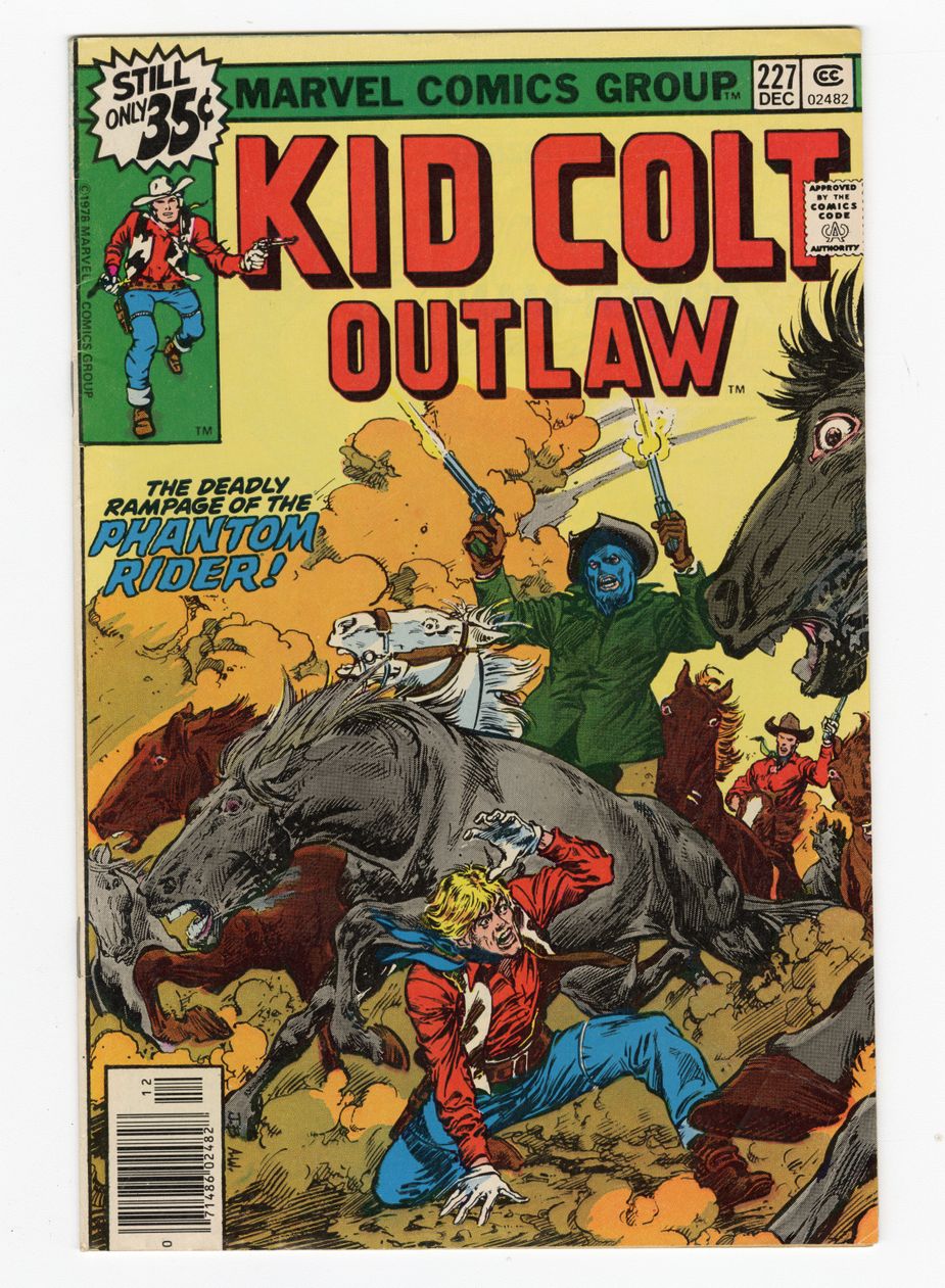 In the comic book section of the exhibit, kids can check out classic covers, like this issue of "Kid Colt Outlaw" from December 1978, Published by Marvel Comics Group, New York, NY
