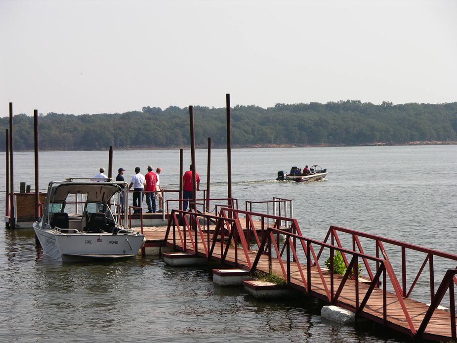 With Lake Thunderbird nearby, this town is a great place to get away. Photo by Kelli Clark/Oklahoma Tourism