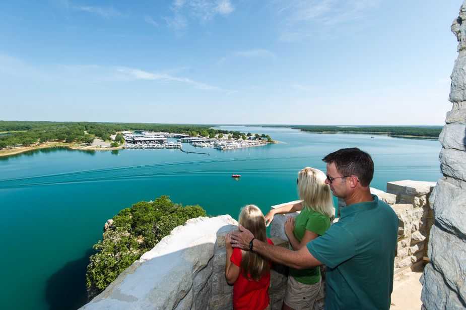 One of the finest views at Lake Murray State Park is from atop Tucker Tower. Photo by James Pratt