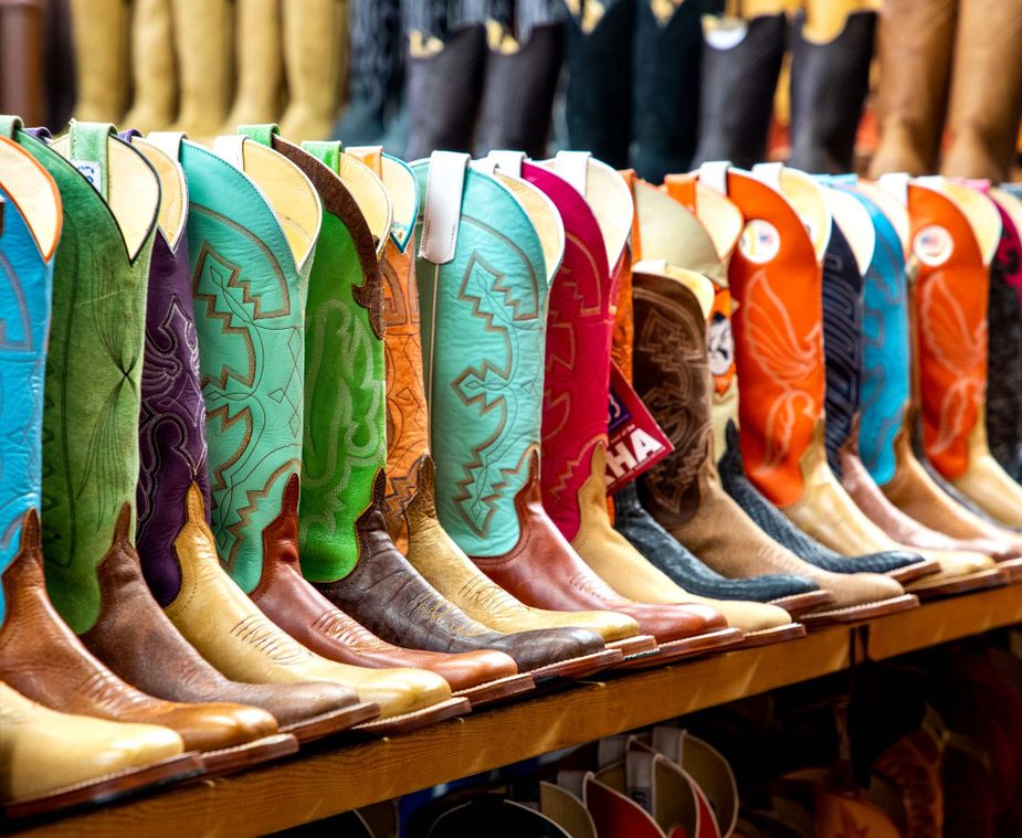 Savvy shoppers know to visit Little Joe’s Boots for a pair of authentic cowboy boots. Photo by Lori Duckworth