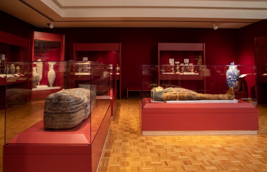 The Mabee-Gerrer Museum is the only place in Oklahoma to see an Egyptian mummy. Photo by Lori Duckworth / Oklahoma Tourism