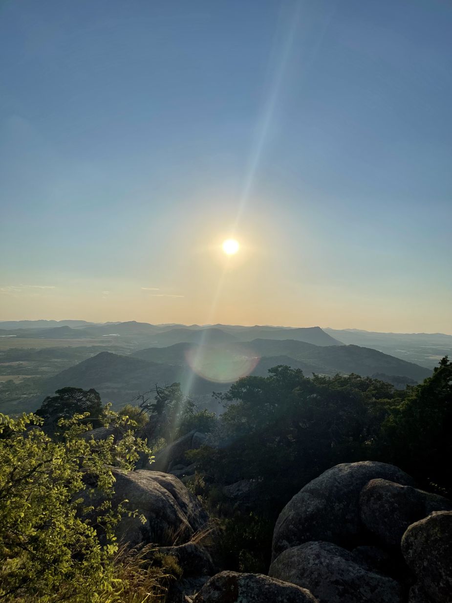 Views from Mount Scott near Lawton remain undefeated. Photo by Kiersten Stone