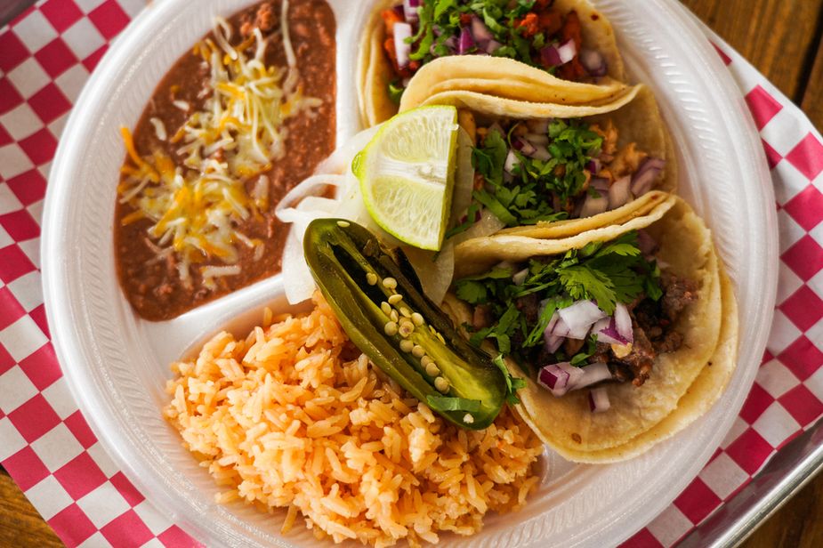 & Tacos inside Mother Road Market makes street tacos that need no additions. Photo by Laci Schwoegler/Retrospec Films