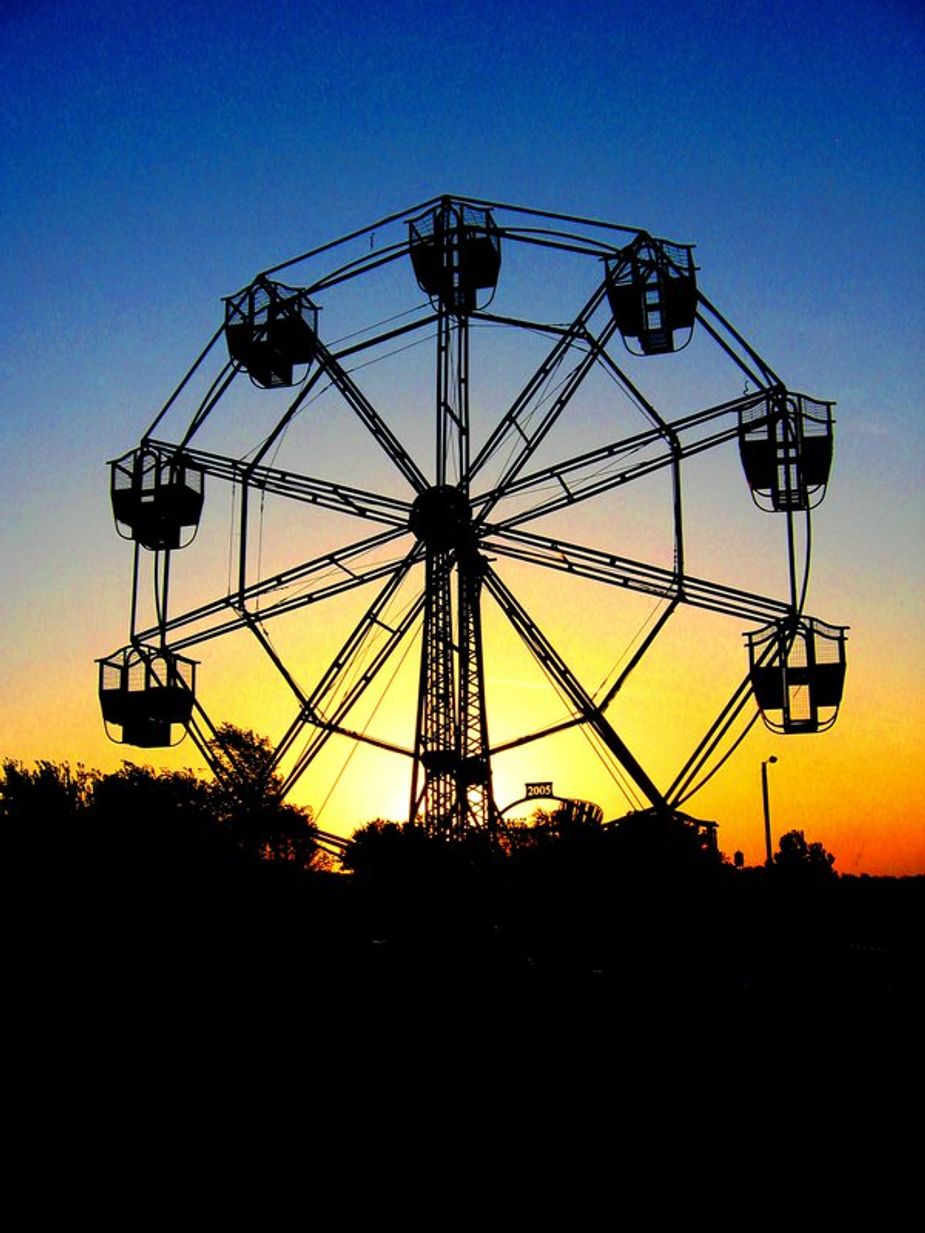 Ride one of only two Parker Ferris wheels in operation in the United States at the Mountain View Free Fair. Photo courtesy Mountain View Free Fair